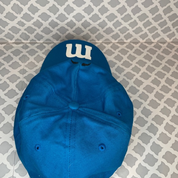 M&M'S Accessories Vintage Official Blue Mm Adjustable Hat Euc Ball